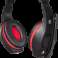 DEFENDER HEADPHONES WITH MIKR TUNE 130 BLACK & RED image 1