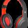 DEFENDER BLUETOOTH FREEMOTION B560 HEADPHONES BLACK & RED image 1