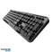 Комплект безжична клавиатура MOFII Sweet 2.4G черен картина 1