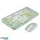 Kabelloses Tastaturset MOFII Honey 2.4G grün Bild 1
