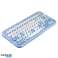 Kabelloses Tastatur-Kit MOFII Honey 2.4G blau Bild 2