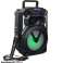 Portable Rechargeable Bluetooth Speaker with RGB lights and Microphone included - USB TF Bluetooth Radio Connection image 6