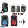 Portable Rechargeable Bluetooth Speaker with RGB lights and Microphone included - USB TF Bluetooth Radio Connection image 4
