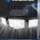 Väljas päikesevalgustid, 3 pead väljas LED-päikesevalgustid PIR-liikumisanduriga, väljas LED-päikesevalgus [270 ° lainurkvalgustus foto 4
