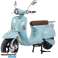 EV 5000 Electric Scooter | Light Blue &amp; Yellow |  Now in Stock in Holland! image 1