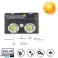 External spotlight 40W light 62 LED cob motion sensor home solar energy Solar Sensar Wall Light Garden Human Body Induction Fence Light image 6