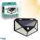 Solar induction wall lamp 114 SMD with Motion Sensor 3 Light Modes Waterproof for Garden image 5
