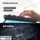 VicTsing 2.4GHz Wireless Keyboard and Mouse Comb, Ultra-slim USB Keyboard Silent Mouse Set Noir photo 2