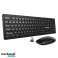 VicTsing 2.4GHz Wireless Keyboard and Mouse Comb, Ultra-slim USB Keyboard Silent Mouse Set Noir photo 6