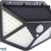 Solar induction wall lamp 114 SMD with Motion Sensor 3 Light Modes Waterproof for Garden image 4