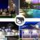 Solar induction wall lamp 114 SMD with Motion Sensor 3 Light Modes Waterproof for Garden image 1