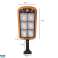 STRASSENLATERNE 150 COB LED, GARTENBELEUCHTUNG FÜR DEN AUSSENBEREICH MIT 40 W SOLARLADUNG, PFADSTRAHLER MIT FERNBEDIENUNG KALTES LICHT Bild 4