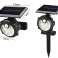 Luces solares para exteriores, 3 modos opcionales, luces solares con sensor de movimiento para montaje en pared, impermeables, luz solar LED de ángulo amplio de 120 grados para césped fotografía 2