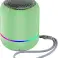 ZWARTE draagbare Bluetooth-luidspreker, Bluetooth-luidspreker, LED-lamp, draadloze luidspreker met compact ontwerp, IP62 water- en stofbestendig, tot 3 uur b foto 6