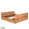 Impregnated wooden sandbox 150x150cm image 3