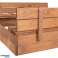 Impregnated wooden sandbox 150x150cm image 6