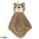 Children's Hand Towel for Kindergarten 42x25cm Brown Teddy Bear image 4