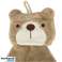 Children's Hand Towel for Kindergarten 42x25cm Brown Teddy Bear image 5