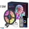 Nallee RGB LED Strip 15M 44 Κλειδιά Bluetooth APP Control Class A εικόνα 1