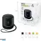 BLACK Portable Bluetooth Speaker, Bluetooth Speaker, LED Light, Wireless Speaker with Compact Design, IP62 Water and Dust Resistant, up to 3 h of b image 1