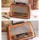 Tragbares Bluetooth Wireless AM / FM / SW Radio Full Band Outdoor AUX TF Card USB MP3 Player Retro altes Radio Bild 3