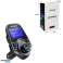 Émetteur FM Bluetooth Adaptateur d’autoradio Mains libres avec support de microphone Carte TF intégrée Double USB/Micro SD A2DP Format MP3/WMA Chansons Sortie AUX photo 5
