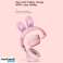 PINK faltbare Bluetooth 5.0 Kopfhörer mit Mikrofon Niedliches Kaninchenohr Wireless Over-Ear-Kopfhörer für grüne Kinder, Jugendliche, Erwachsene, 12-Stunden-Liste Bild 1