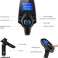 Émetteur FM Bluetooth Adaptateur d’autoradio Mains libres avec support de microphone Carte TF intégrée Double USB/Micro SD A2DP Format MP3/WMA Chansons Sortie AUX photo 1
