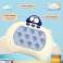 USB oplaadbare ASTRONAUT Quick Push Bubbles Game Console, USB-C Charge Toy, Pop It Electronic Game, Toy / Puzzle Toy voor vroege ontwikkeling. foto 2