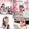 PINK Niedliche Katzenohr Bluetooth Wireless Kopfhörer Leuchtendes LED-RGB-Blitzlicht Bild 5