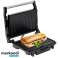 ELECTRIC GRILL PANINI TOASTER FAT TRAY 2100W image 1