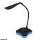 DESK LAMP BLUE LED MIMOSA STAND image 1