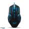 GAMING MUIS 2400DPI LED-KABEL USB APACHE KLEUREN foto 2