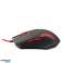 GAMING MUIS KABEL 2400DPI LED USB FIGHTER KLEUREN foto 3