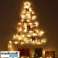 SHINESTRAP Golden lichtgevend kerstlint 500 cm - op batterijen werkende vakantie Decor foto 1