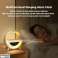 Weißes Rauschen Maschine Wecker für Schlafzimmer, Bluetooth-Lautsprecher Umgebungsbeleuchtung Nachtlicht mit 15W kabellosem Ladegerät, Schlafgeräusche Soundmaschine für Bild 1