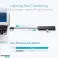 Aukey CB-H39 Hub USB 3.0 4 ports Noir Lecteur de carte USB-A Adaptateur USB - USB A 4 ports USB A vers USB3.0 A*4 Adaptateur répartiteur USB Lecteur de carte 5 Gbit/s photo 4