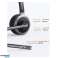 mpow BH231 Bluetooth-hodetelefoner for kontor med ladestativ dokkingstasjon trådløs overhead øretelefon med mikrofon støyreduksjon hodetelefoner ny bilde 6