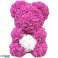 BQ54A URSO ROSA COM CORAÇÃO 25CM ROSA foto 1