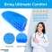 GREEN Gel seat cushion, thick cooling seat cushion, large breathable honeycomb design, absorbs pressure points, seat cushion with anti-slip coating image 4