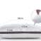 Dr. Pillow Sepoveda, 20-in x 26-in, White Hotel Quality, Down Alternative Sleeping Pillow, High Puffed, Machine Wash image 1