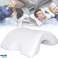 Slow Rebound Anti-Pressure Manual Pillow, Arched Snuggle Pillow with Breathable for Home Office Travel image 1