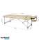 Naipo Massage Table Beauty Bed Canapé Portable Lightweight Deluxe 2 Section Aluminium Matériau pour le traitement de massothérapie Reiki Salon Guérison (Poids photo 4
