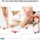 BLUE Knee Pillow for Side Sleepers Memory Foam Support Support Hip Back Knee Pain Pregnancy Relief image 5
