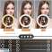 Luce ad anello, luce per selfie, supporto triangolare da 63", luce ad anello LED a 3 modalità con 10 livelli di luminosità, per trucco, fotografia, video Youtube e selfie (10 pollici, foto 4