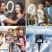 Luce ad anello, luce per selfie, supporto triangolare da 63", luce ad anello LED a 3 modalità con 10 livelli di luminosità, per trucco, fotografia, video Youtube e selfie (10 pollici, foto 3