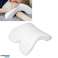 Slow Rebound Anti-Pressure Manual Pillow, Arched Snuggle Pillow with Breathable for Home Office Travel image 6