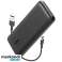 Banque d'alimentation ultra fine AUKEY 20 000 mAh (noir) - Capacité de 20 000 mAh Sortie maximale de 18 W Ports USB Type-A, Type-C, Micro-B photo 4