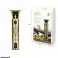 Tondeuse à cheveux professionnelle pour hommes, tondeuse à barbe et à cheveux électrique rechargeable USB, écran LCD, tondeuse à barbe électrique portable IPX5 Waterproof T-Blade photo 1