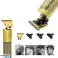 Tondeuse à cheveux professionnelle pour hommes, tondeuse à barbe et à cheveux électrique rechargeable USB, écran LCD, tondeuse à barbe électrique portable IPX5 Waterproof T-Blade photo 4